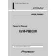 PIONEER AVM-P8000R/UC Owner's Manual cover photo