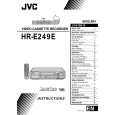 JVC HR-E249E Owner's Manual cover photo