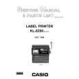CASIO KL8200 Service Manual cover photo