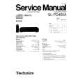 TECHNICS SLPG460A Service Manual cover photo