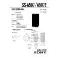 SONY SSA507 Service Manual cover photo