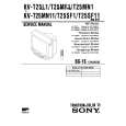 SONY KVT25L Service Manual cover photo