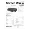 TECHNICS RSB565 Service Manual cover photo