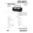 SONY CFDW57L Service Manual cover photo