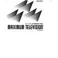 SONY STRD810SS Owner's Manual cover photo