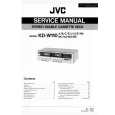 JVC KDW110 Service Manual cover photo