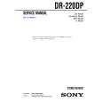 SONY DR-220DP Service Manual cover photo