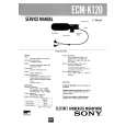SONY ECMK120 Service Manual cover photo