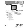 SONY KV2730EC Service Manual cover photo
