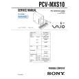 SONY PCVMXS10 Service Manual cover photo