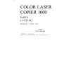 CANON CLC 1000 Parts Catalog cover photo
