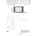 SONY KV2264AS Service Manual cover photo