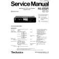 TECHNICS RSB58R Service Manual cover photo
