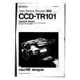 SONY CCD-TR101 Owner's Manual cover photo