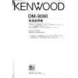 KENWOOD DM-9090 Owner's Manual cover photo