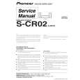 PIONEER S-CR02/XJI/CN Service Manual cover photo