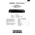 ONKYO T4120 Service Manual cover photo