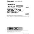 PIONEER DEH-1550/XQ/NC Service Manual cover photo