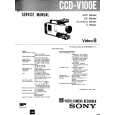SONY CCDV100E Service Manual cover photo