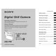 SONY DSCF88 Owner's Manual cover photo