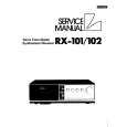 LUXMAN RX101 Service Manual cover photo