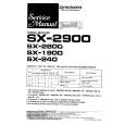 PIONEER SX-1900 Service Manual cover photo
