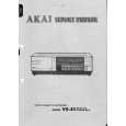 AKAI VS4 Service Manual cover photo