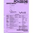 SONY PCV-220 Service Manual cover photo
