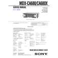 SONY MDXCA680 Service Manual cover photo