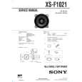 SONY XSF1021 Service Manual cover photo