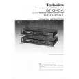 TECHNICS ST-G45A Owner's Manual cover photo