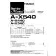 PIONEER AX340 Service Manual cover photo