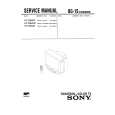 SONY KVT29SF81 Service Manual cover photo