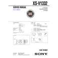 SONY XSV1332 Service Manual cover photo