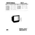 SONY KV29F2U Service Manual cover photo