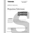 TOSHIBA 52HMX95 Service Manual cover photo
