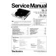 TECHNICS SL3/K Service Manual cover photo