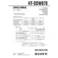 SONY HTDDW870 Service Manual cover photo