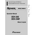 PIONEER DEH-240F Owner's Manual cover photo