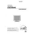 HITACHI CM2096ME Owner's Manual cover photo