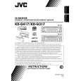 JVC KD-G417EE Owner's Manual cover photo