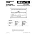 SANYO CTP8132 Service Manual cover photo