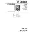 SONY SSCMD595 Service Manual cover photo