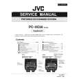 JVC PCXC50 Service Manual cover photo