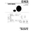 SONY XSHL35 Service Manual cover photo
