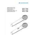 SENNHEISER MD 735/736 Owner's Manual cover photo