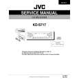 JVC KDS711 Service Manual cover photo