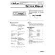 CLARION DRX5675R Service Manual cover photo