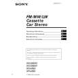 SONY XR-4880 Owner's Manual cover photo
