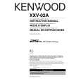 KENWOOD XXV02A Owner's Manual cover photo